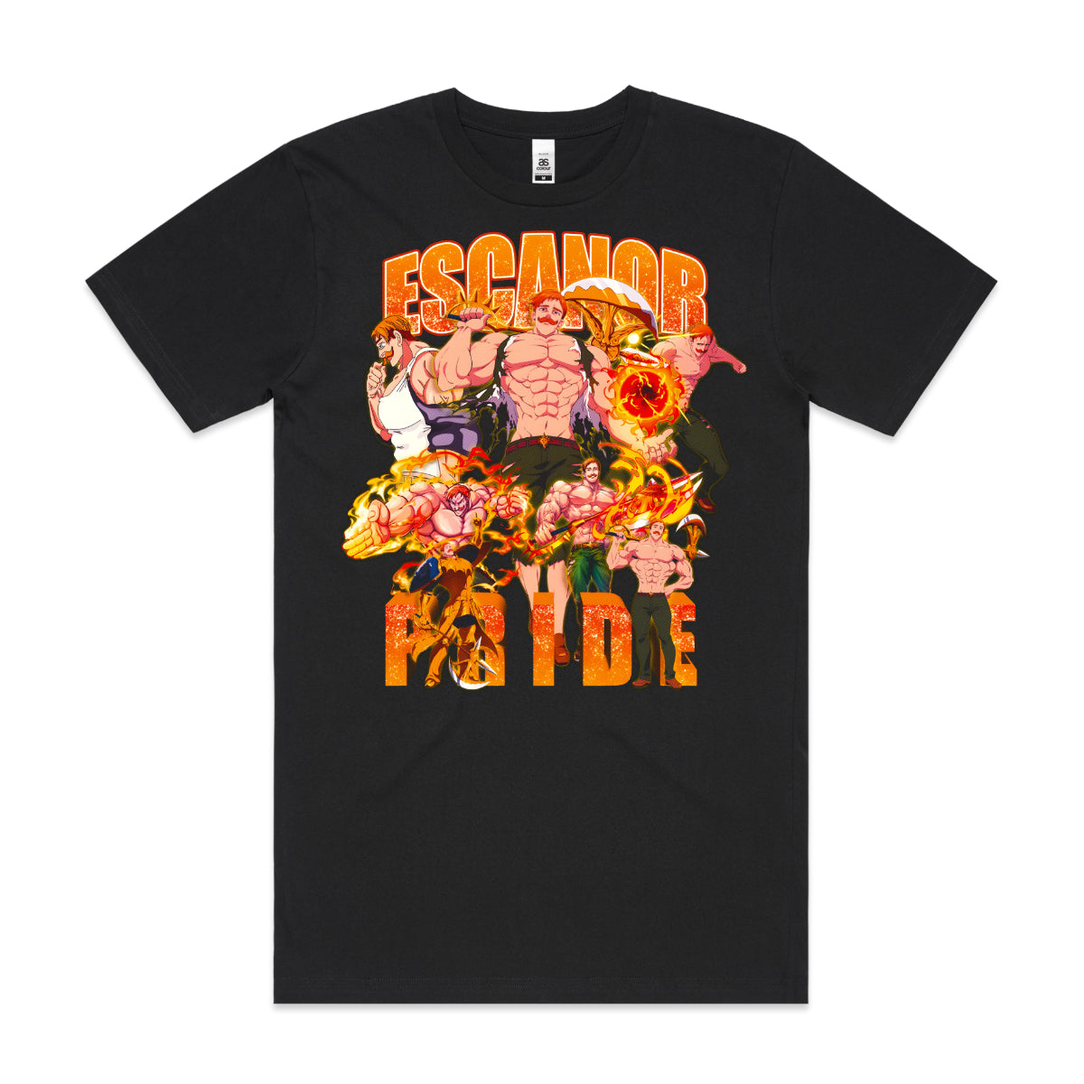 Seven Deadly Sins Escanor Pride T-shirt Japanese Anime Tee