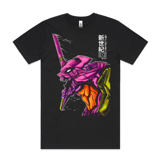 Neon Genesis Evangelion Unit-01 V7 T-Shirt Japanese Anime Tee