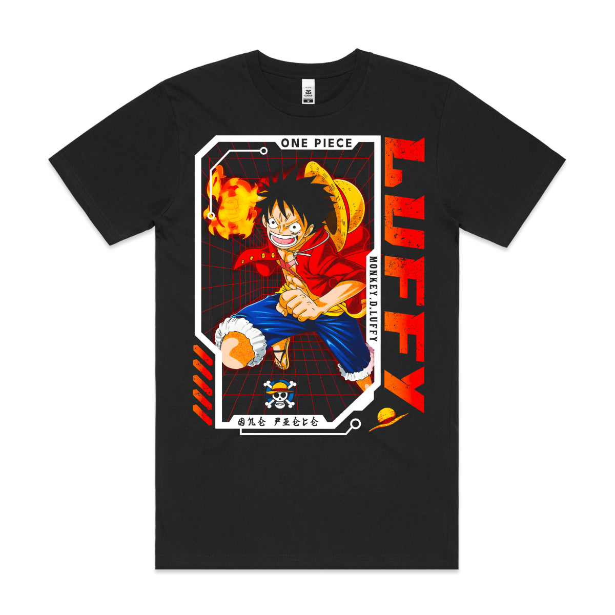 One Piece Luffy V33 T-Shirt Japanese Anime Tee