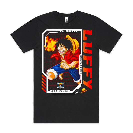 One Piece Luffy V33 T-Shirt Japanese Anime Tee