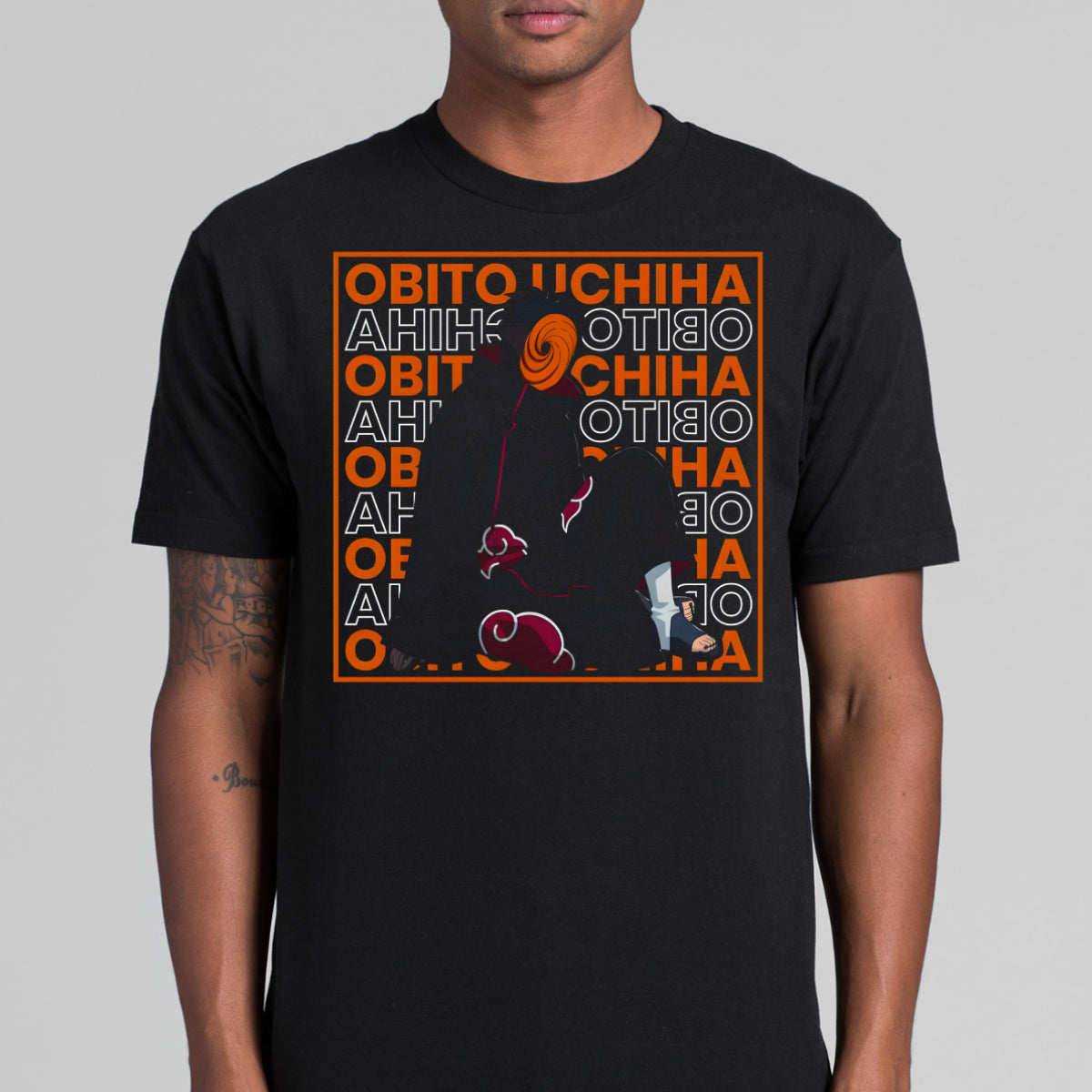 Naruto Obito Uchiha Ver8 T-Shirt Japanese Anime Tee