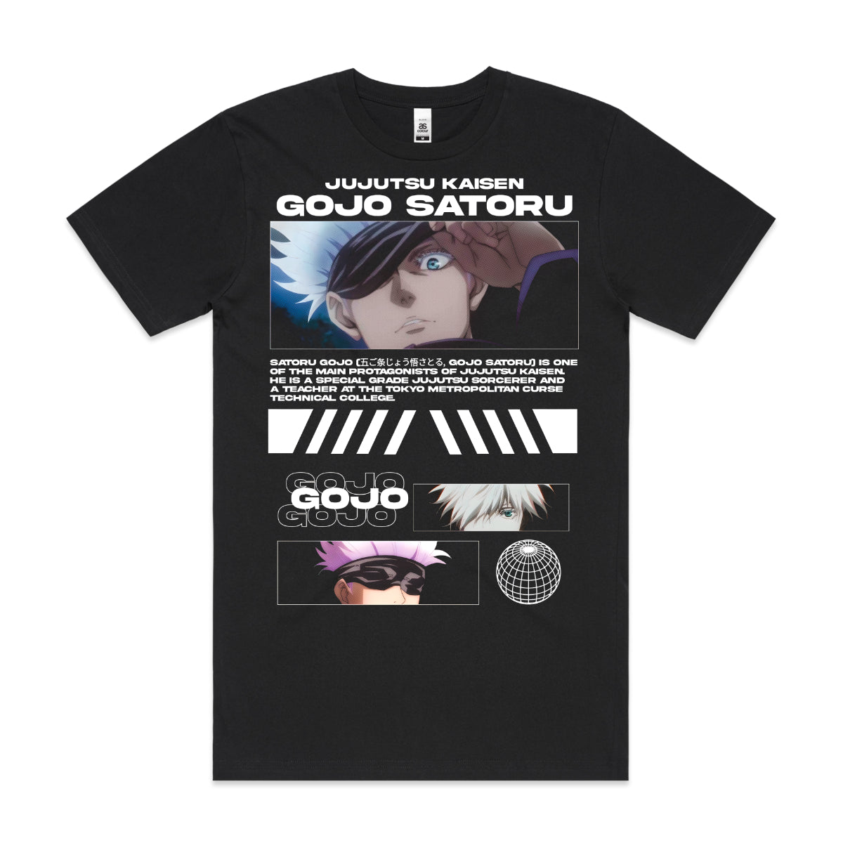 Jujutsu Kaisen Satoru Gojo V14 T-shirt Japanese Anime Tee