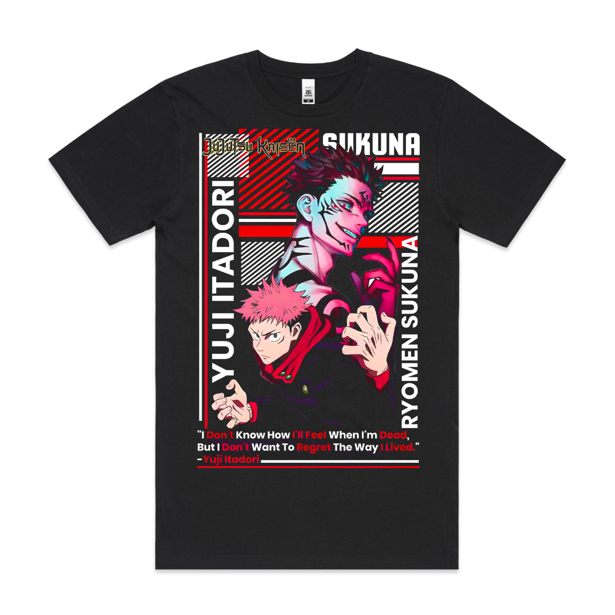 Jujutsu Kaisen Itadori X Sakuna T-Shirt V4 Japanese Anime Tee