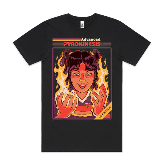 Advanced Pyrokinesis T-shirt Funny Cartoon Tee