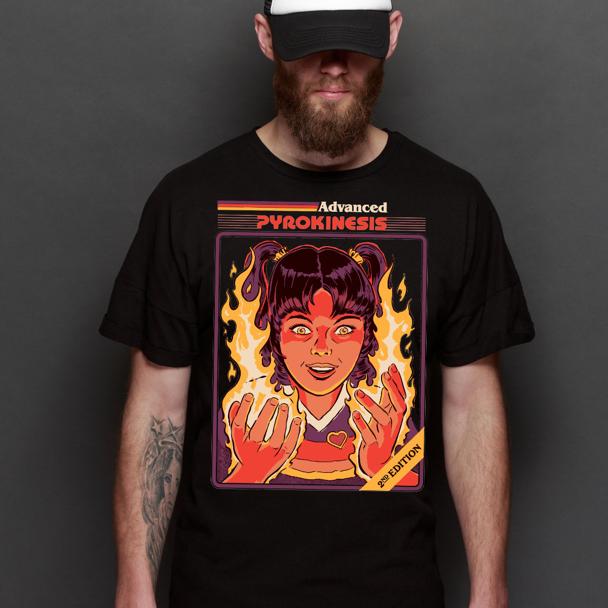 Advanced Pyrokinesis T-shirt Funny Cartoon Tee