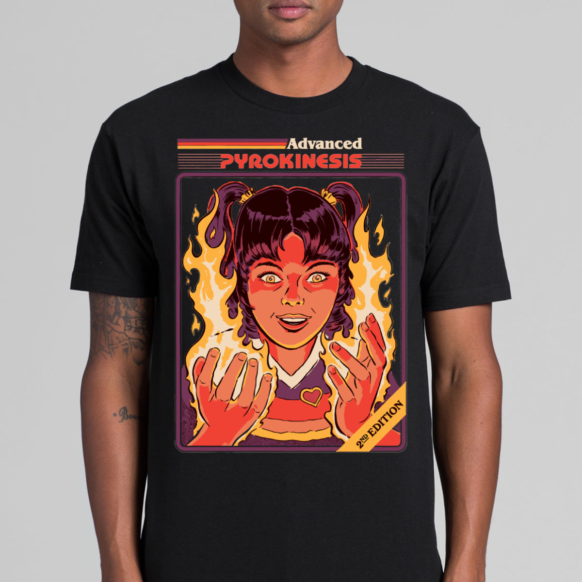 Advanced Pyrokinesis T-shirt Funny Cartoon Tee