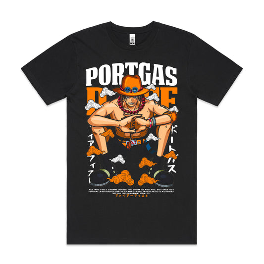 One Piece V14 ACE T-Shirt Japanese Anime Tee