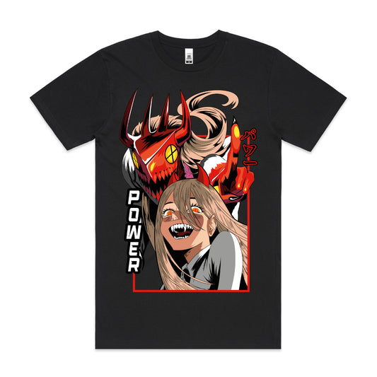 Chainsaw Man Power V4 T-shirt Japanese Anime