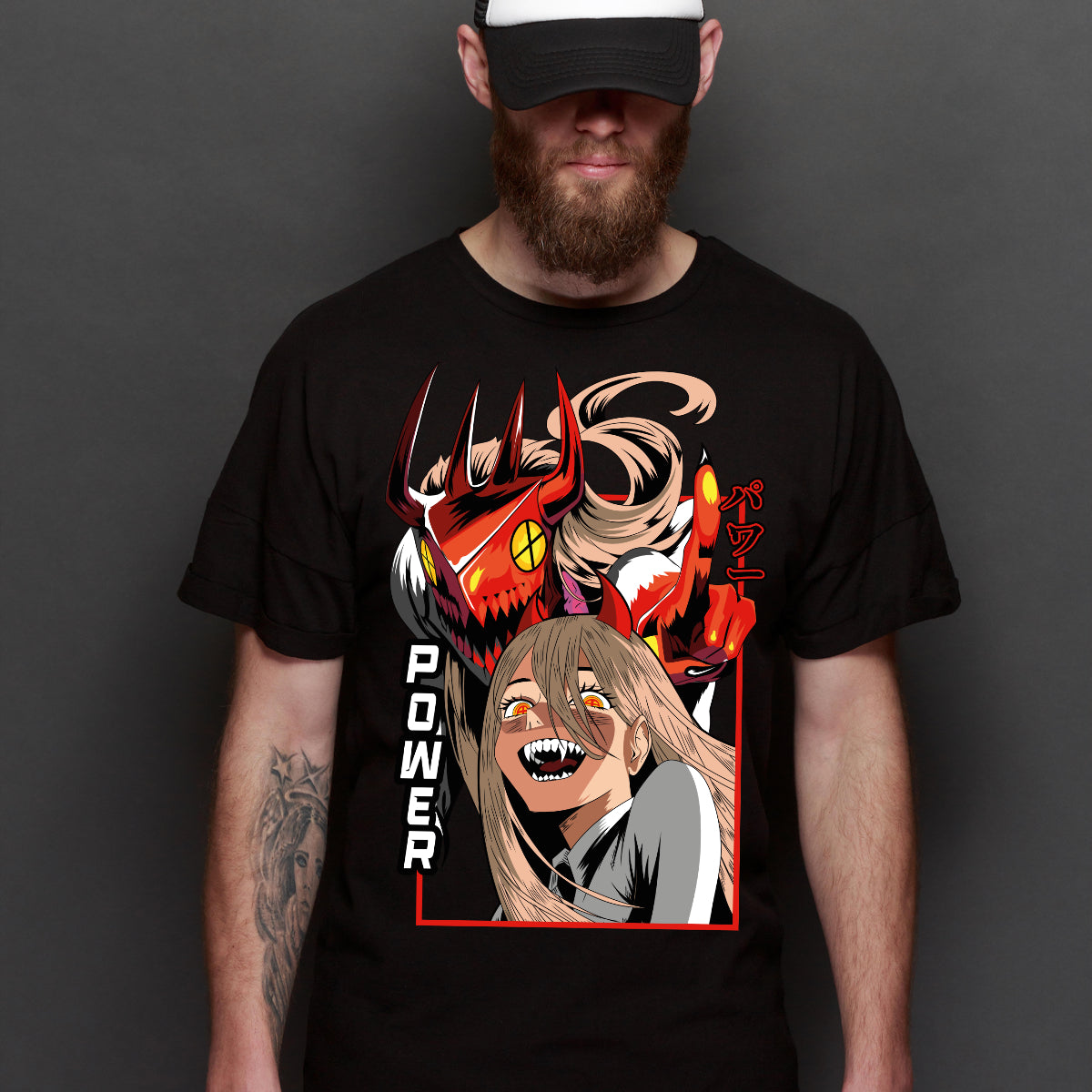 Chainsaw Man Power V4 T-shirt Japanese Anime