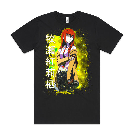 Steins Gate Kurisu Steins T-shirt Japanese Anime