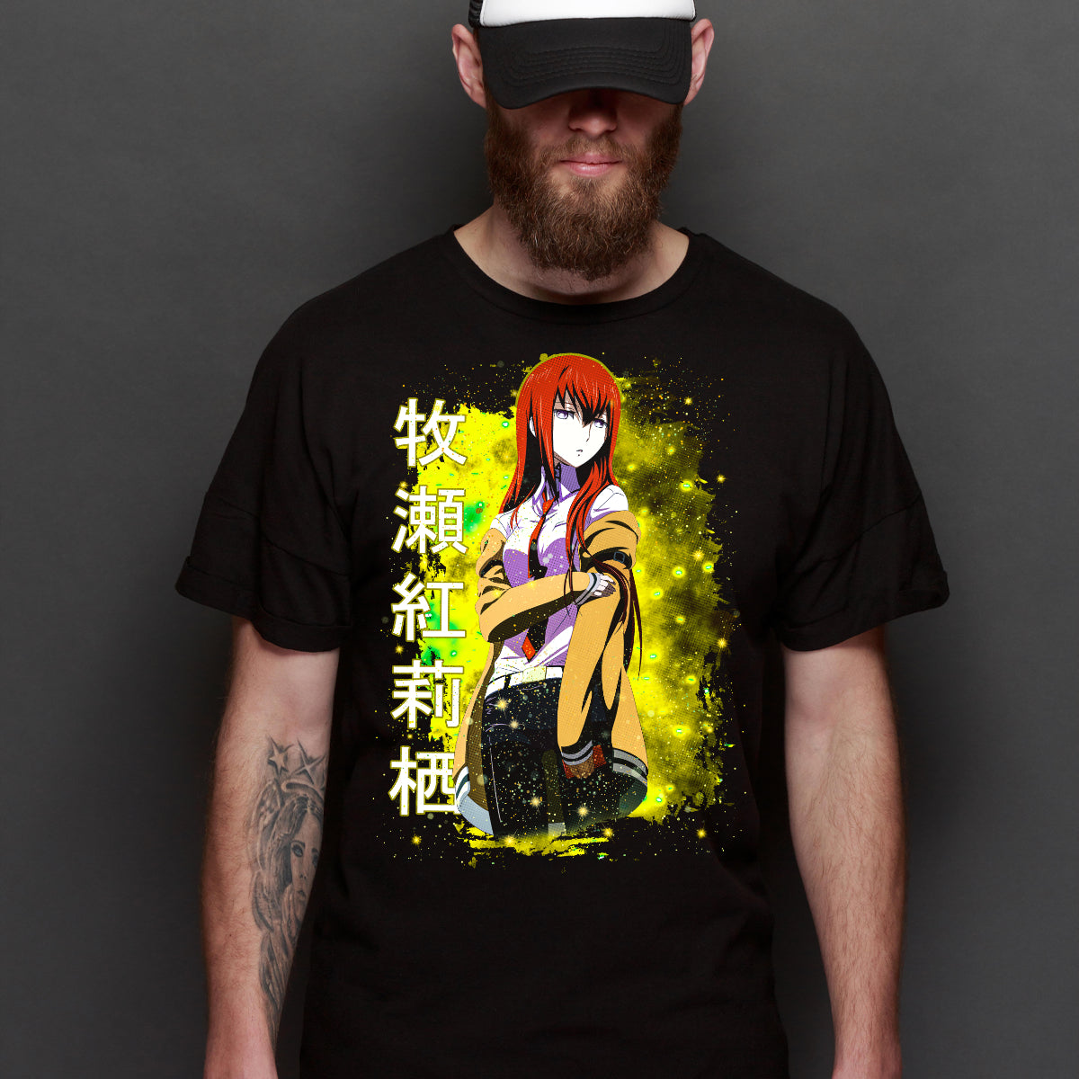 Steins Gate Kurisu Steins T-shirt Japanese Anime