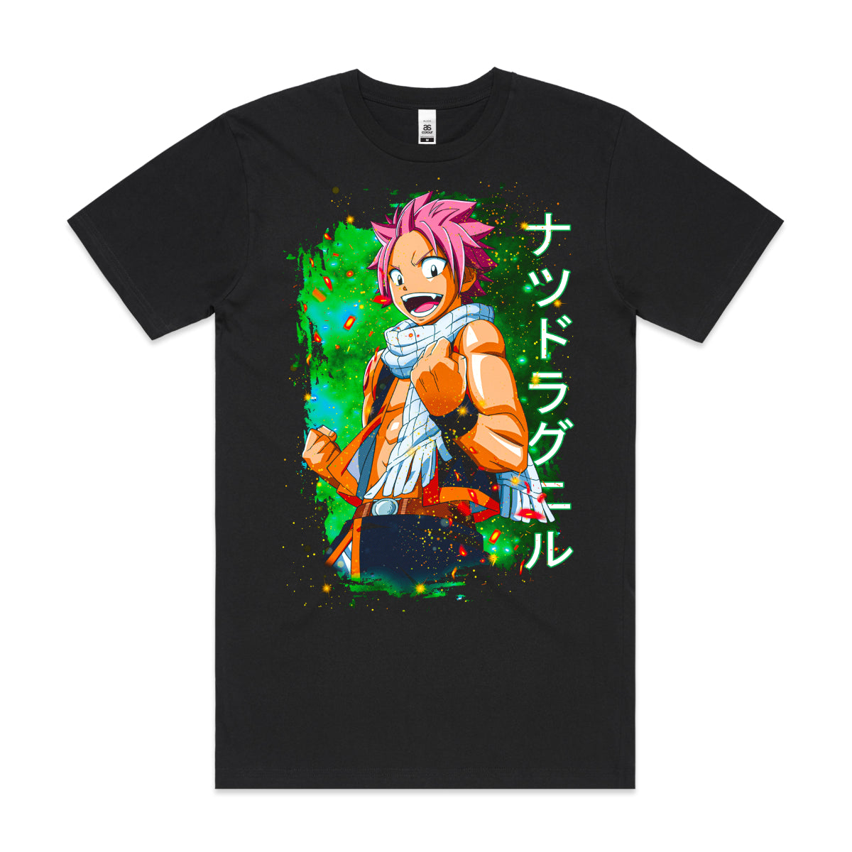 Fairy Tail Natsu Dragneel V2 T-Shirt Japanese Anime Tee