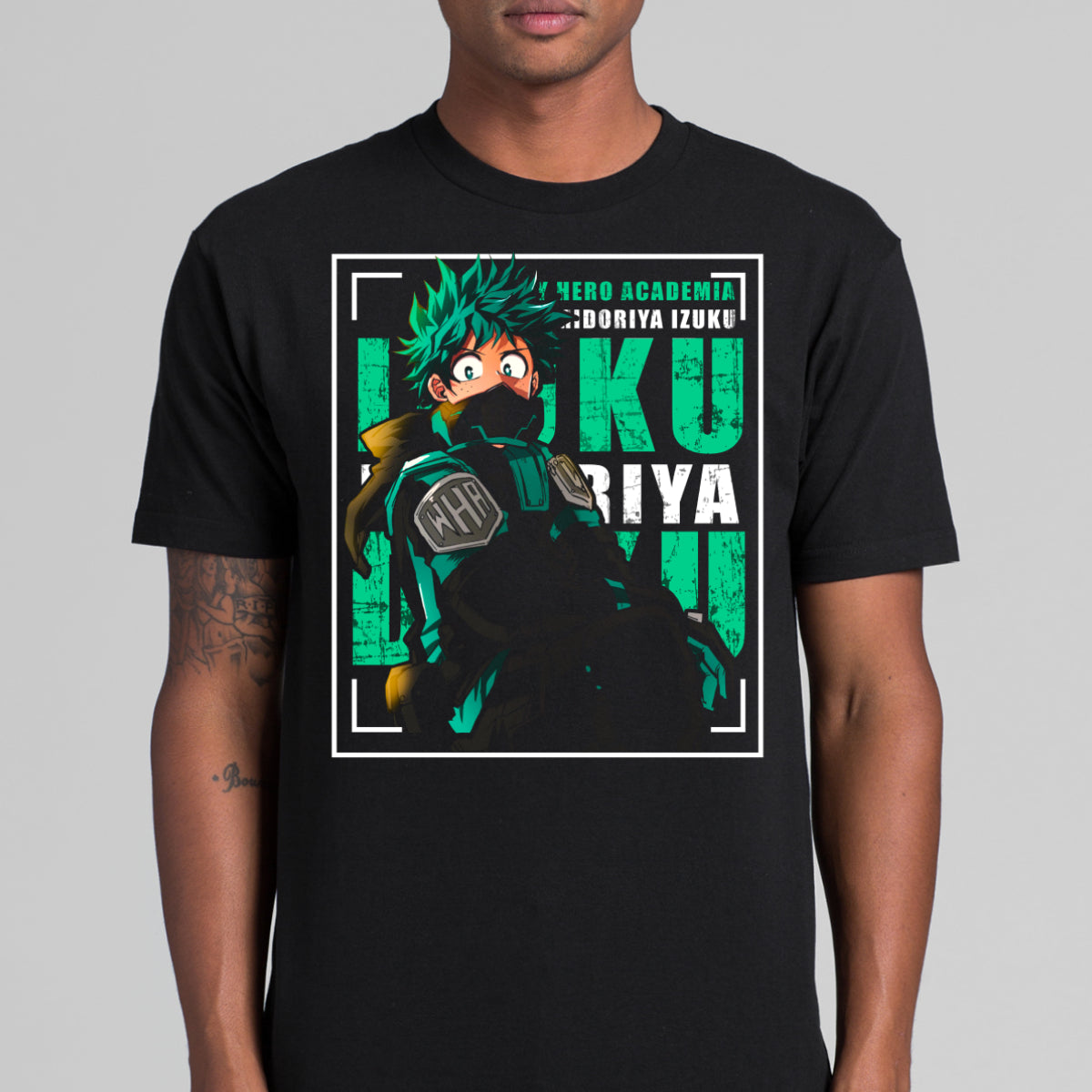 My Hero Academia Izuku Midoriya V11 T-shirt Japanese Anime Tee