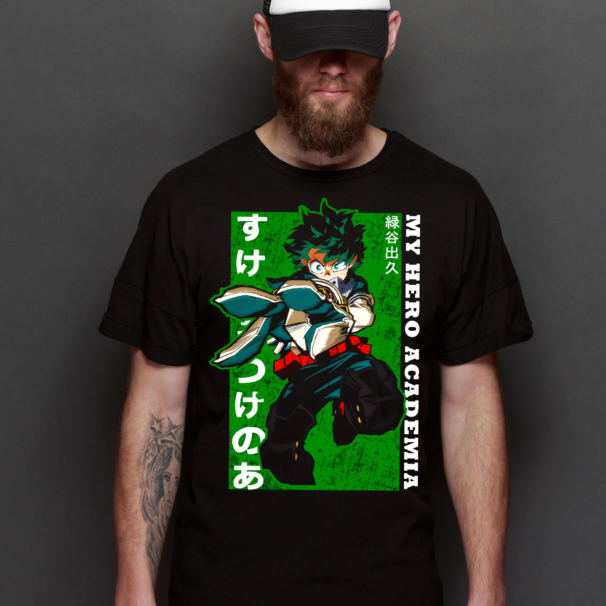 My Hero Academia Izuku Midoriya V12 T-shirt Japanese Anime Tee