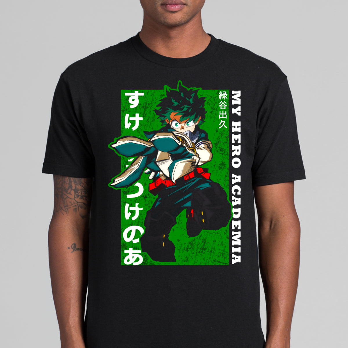 My Hero Academia Izuku Midoriya V12 T-shirt Japanese Anime Tee