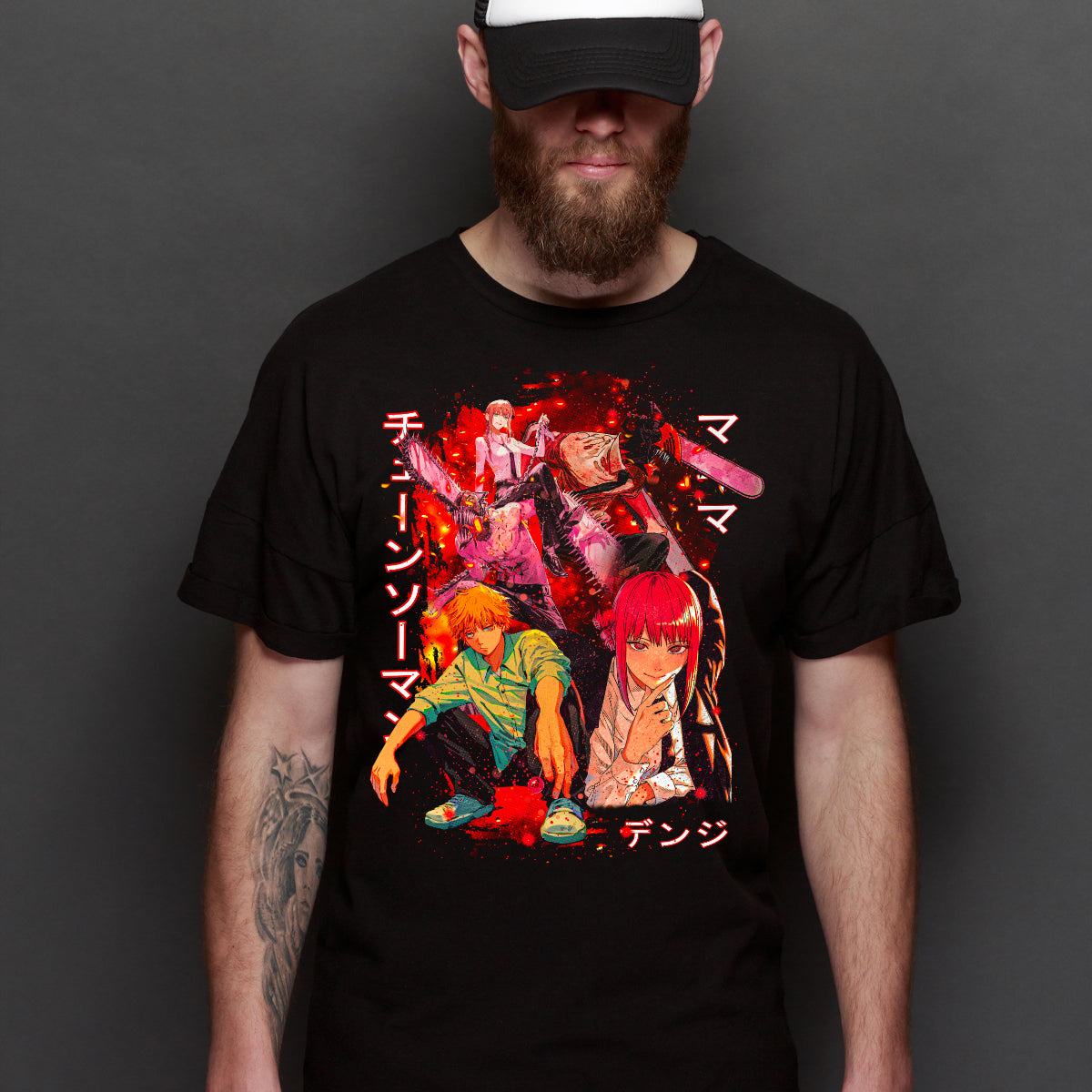 Chainsaw Man V13 T-shirt Japanese anime Tee