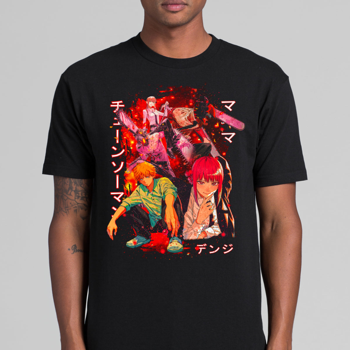 Chainsaw Man V13 T-shirt Japanese anime Tee
