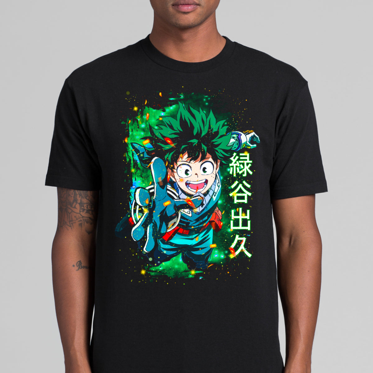 My Hero Academia Izuku Midoriya V10 T-shirt Japanese Anime Tee
