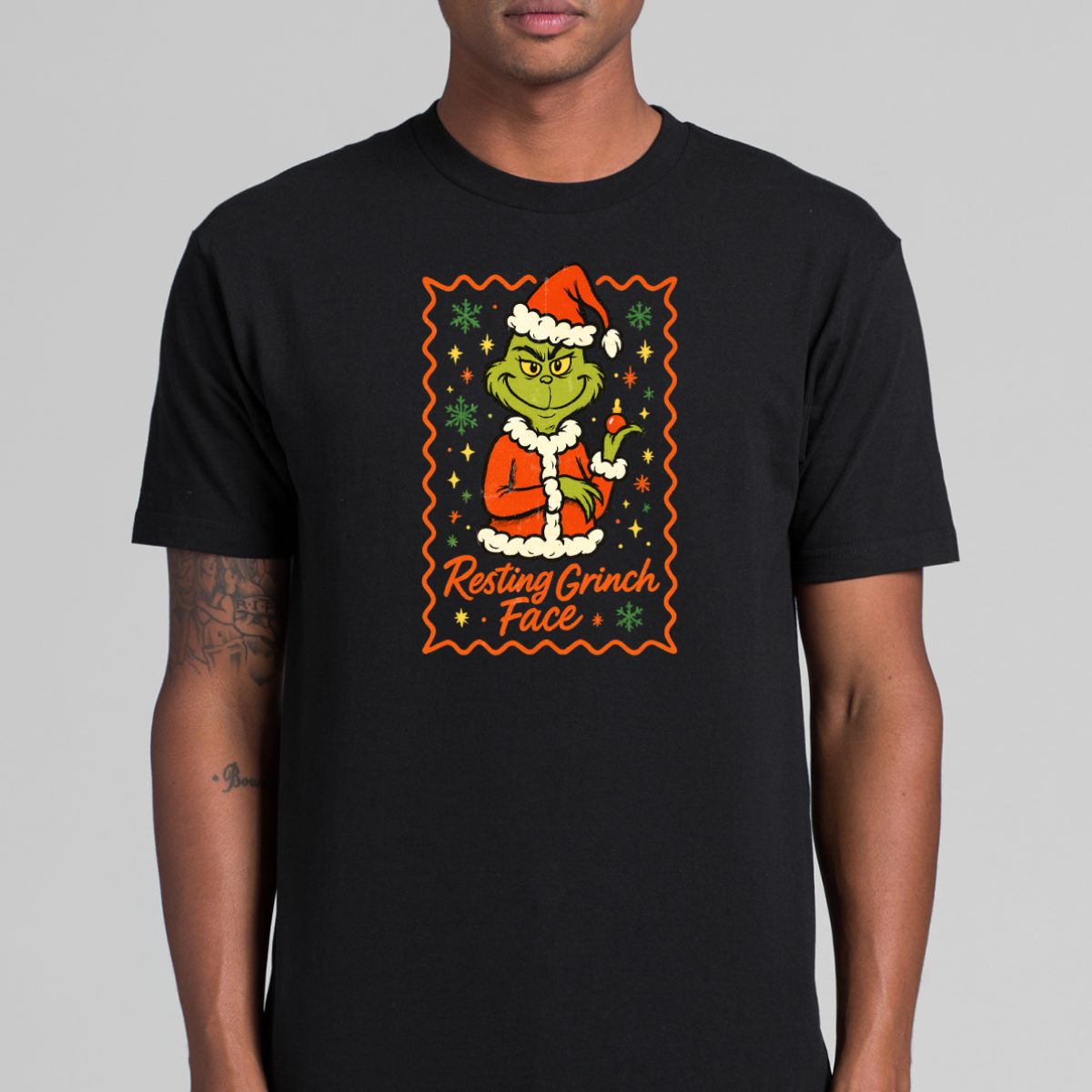 The Grinch Christmas V10 T-Shirt Cartoon Tee