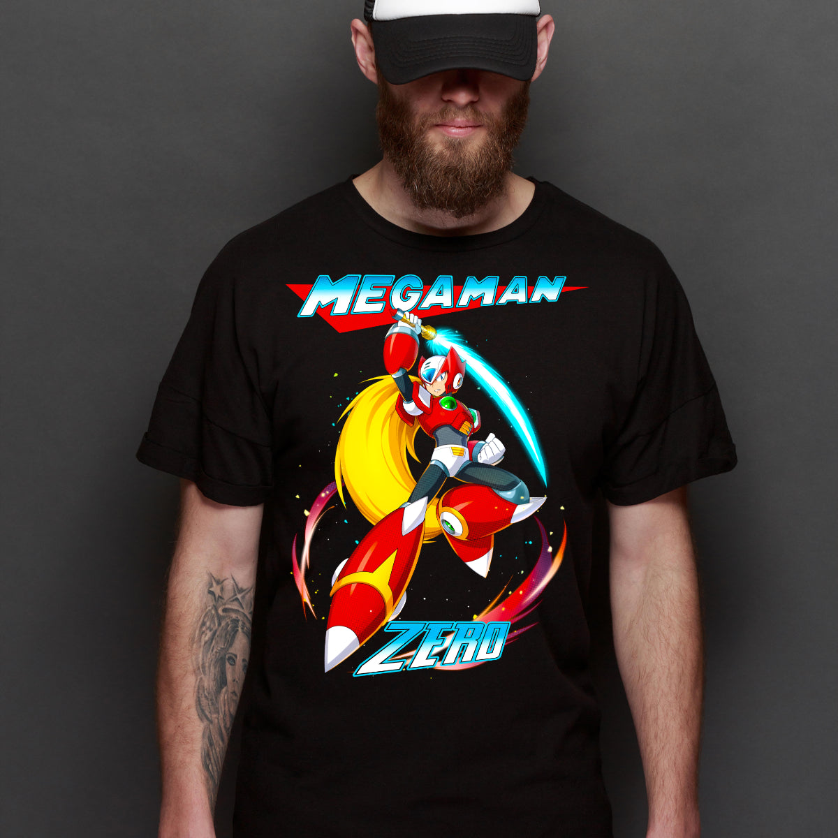 Megaman Zero T-shirt Japanese Anime Tee