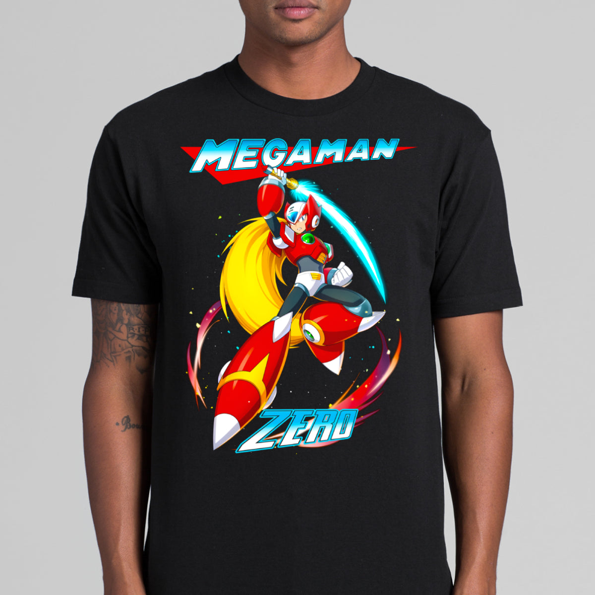 Megaman Zero T-shirt Japanese Anime Tee