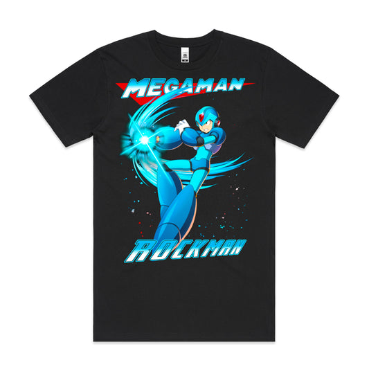 Megaman Rockman T-shirt Japanese Anime Tee