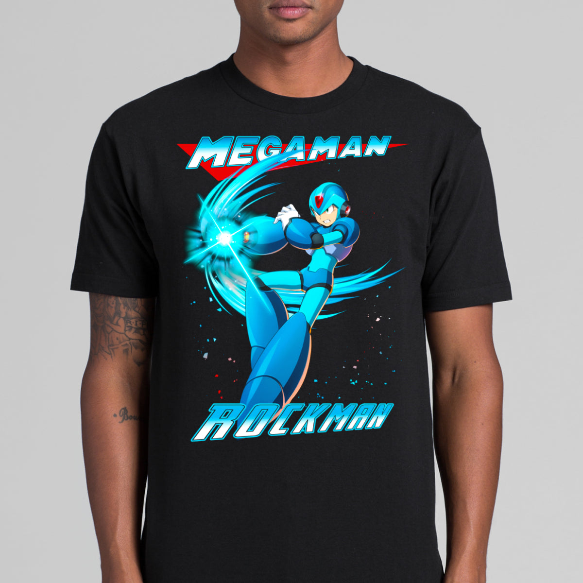 Megaman Rockman T-shirt Japanese Anime Tee