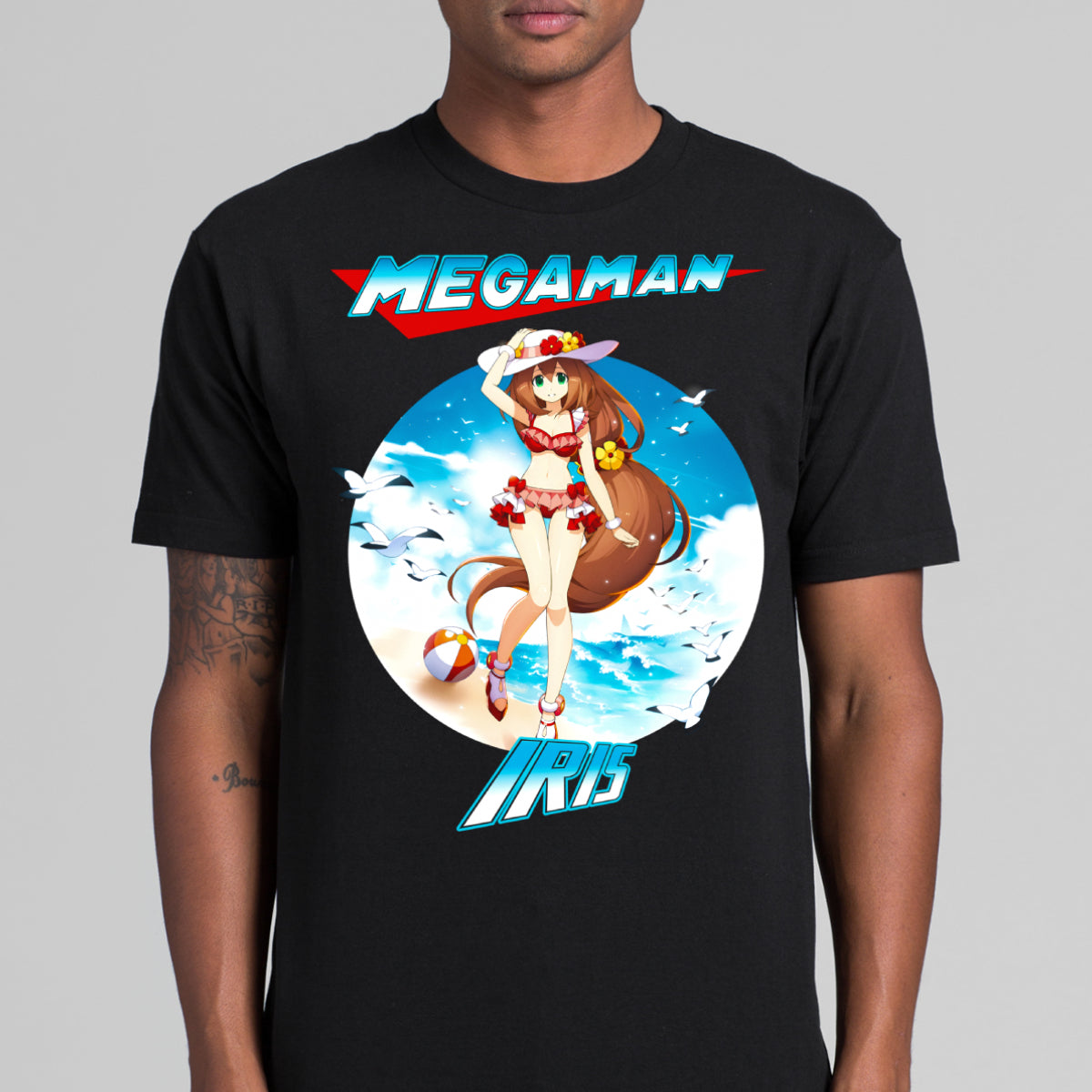 Megaman Iris V2 T-shirt Japanese Anime Tee