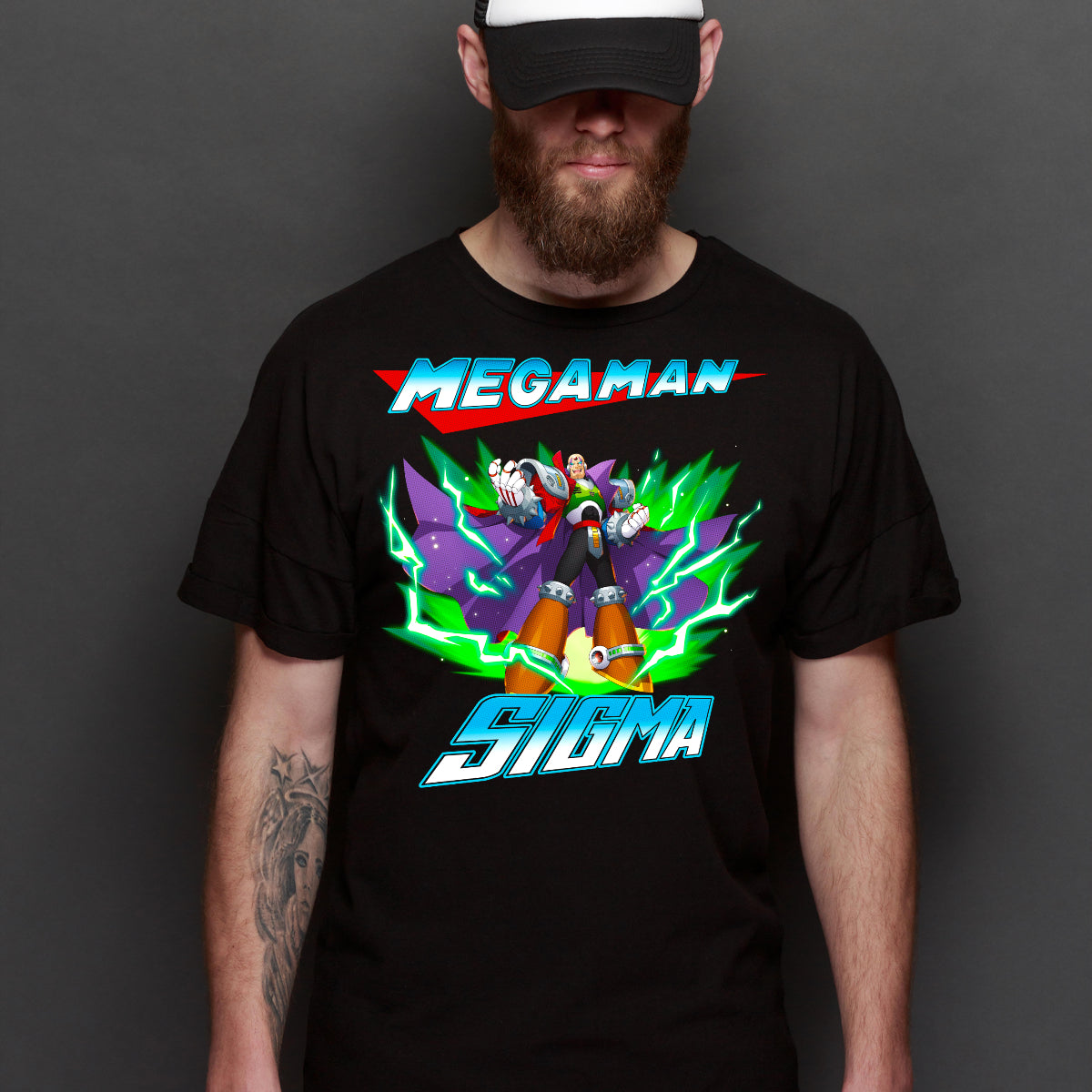 Megaman Sigma T-shirt Japanese Anime Tee