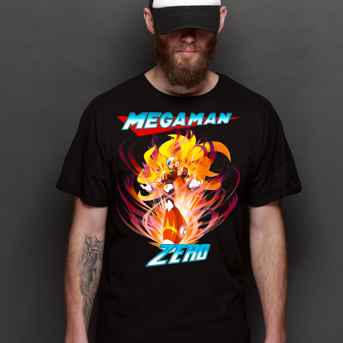 Megaman Zero V2 T-shirt Japanese Anime Tee