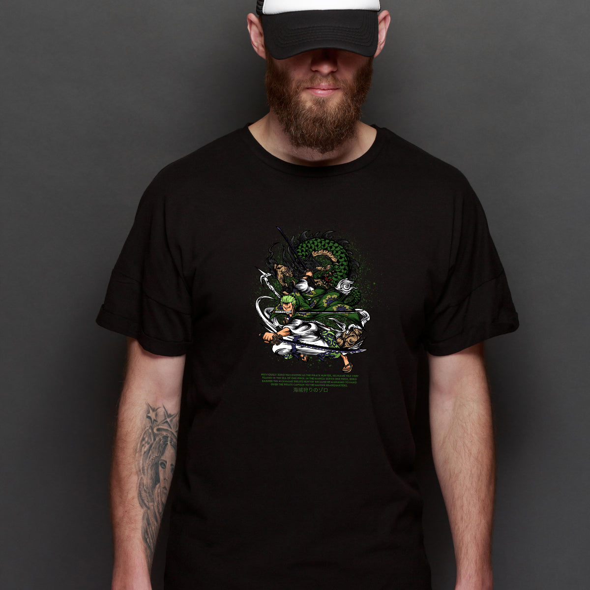 One Piece Roronoa Zoro V2 T-Shirt Japanese Anime Tee