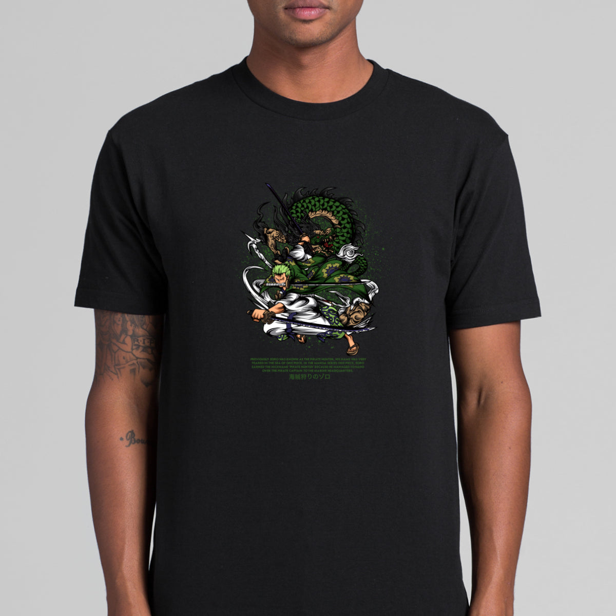 One Piece Roronoa Zoro V2 T-Shirt Japanese Anime Tee
