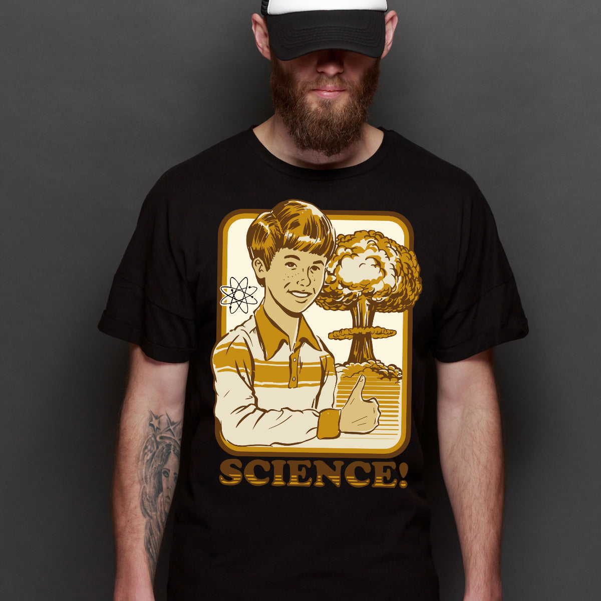 Science T-shirt Funny Cartoon Tee