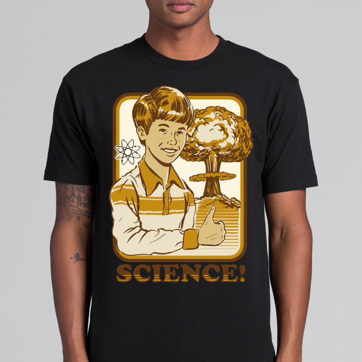 Science T-shirt Funny Cartoon Tee