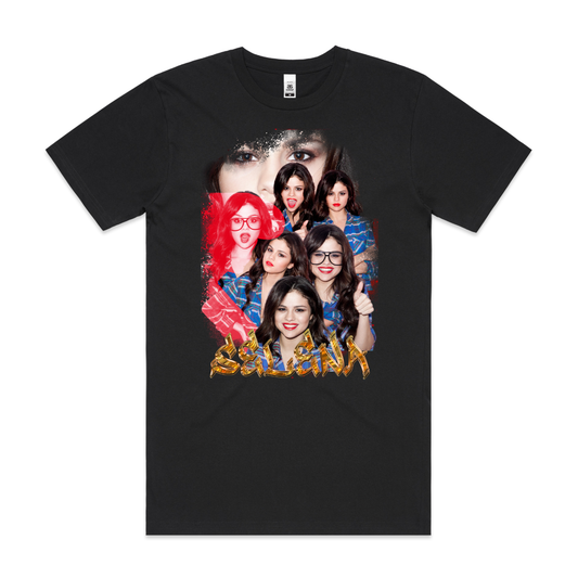 Selena Gomez V3 T-Shirt Artist Family Fan Music Pop Culture