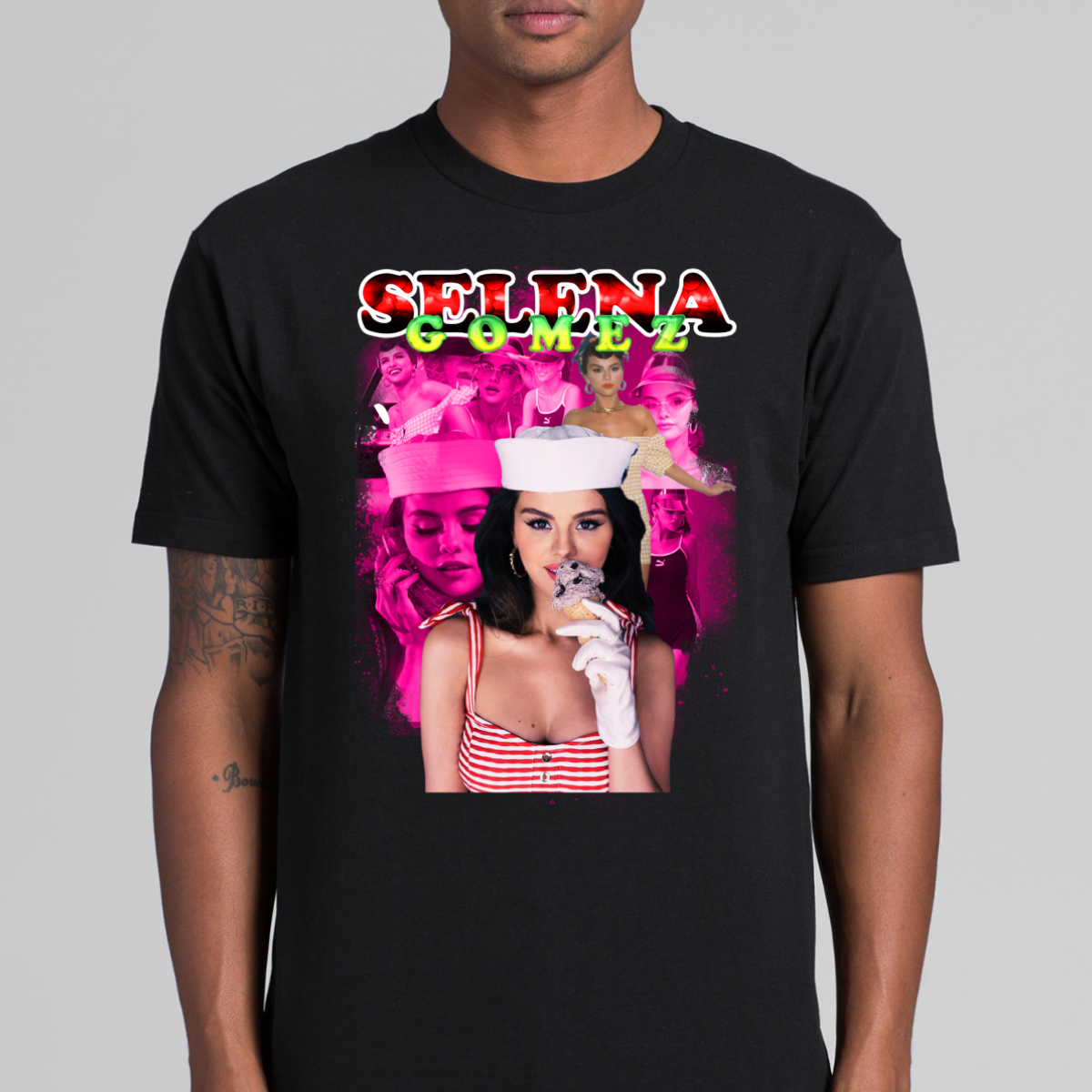 Selena Gomez V4 T-Shirt Artist Family Fan Music Pop Culture