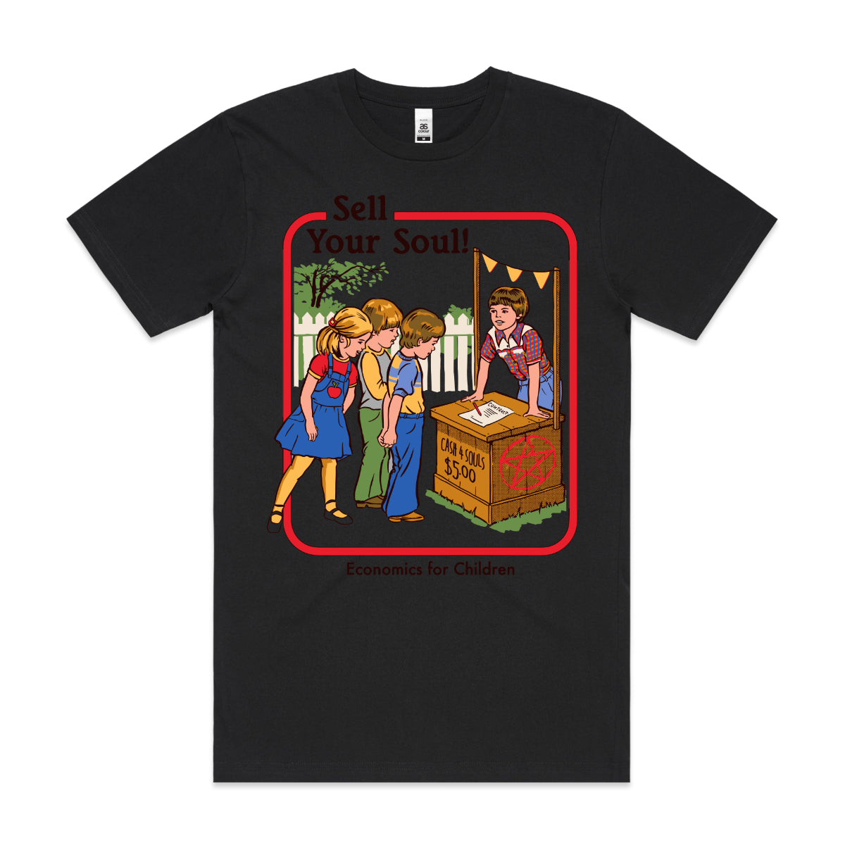 Sell Your Soul T-shirt Funny Cartoon Tee