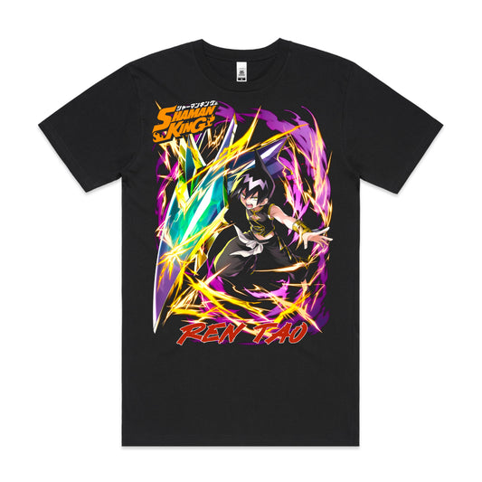 Shaman King Ren Tao T-shirt Japanese Anime Tee