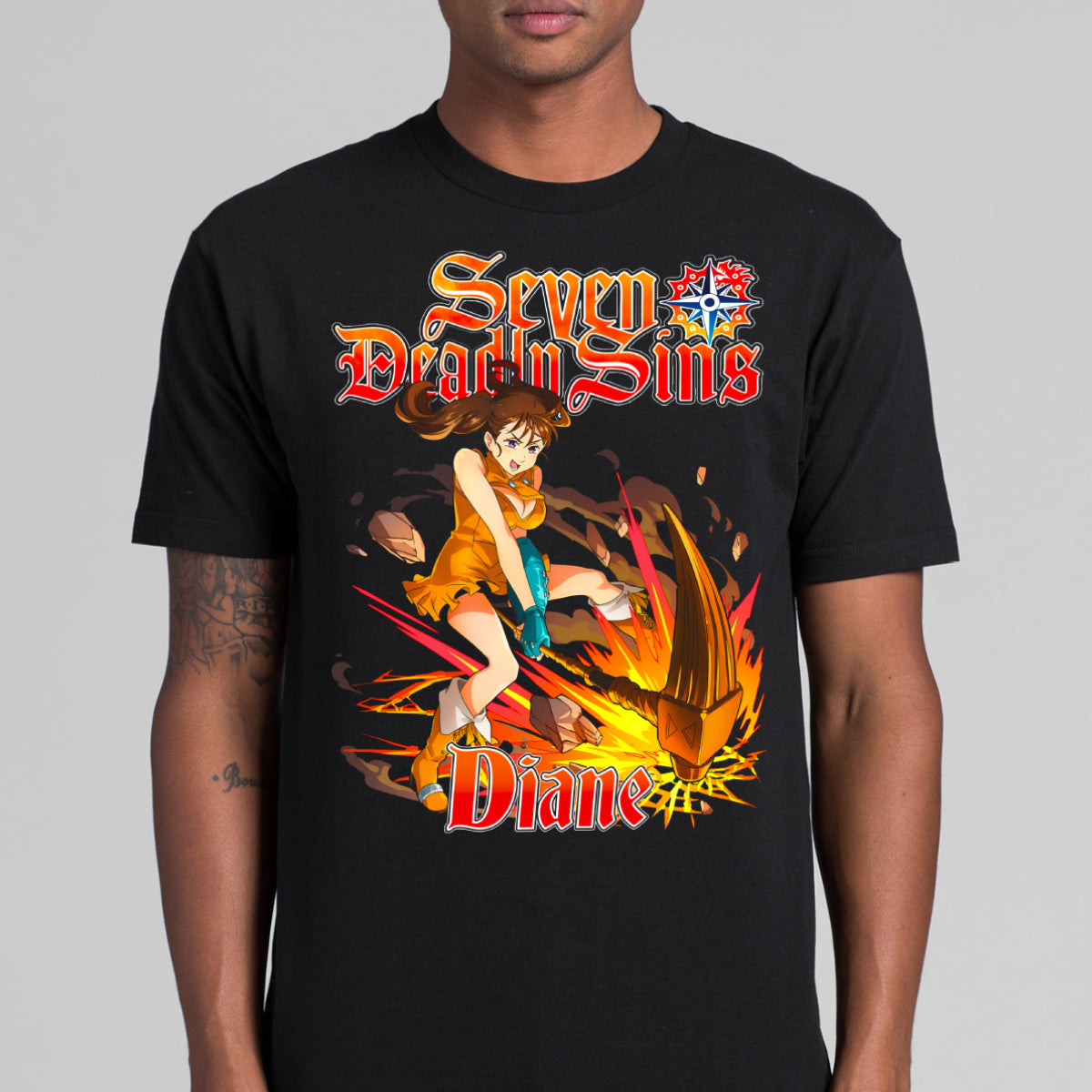 Seven Deadly Sins V2 T-shirt Japanese Anime Tee