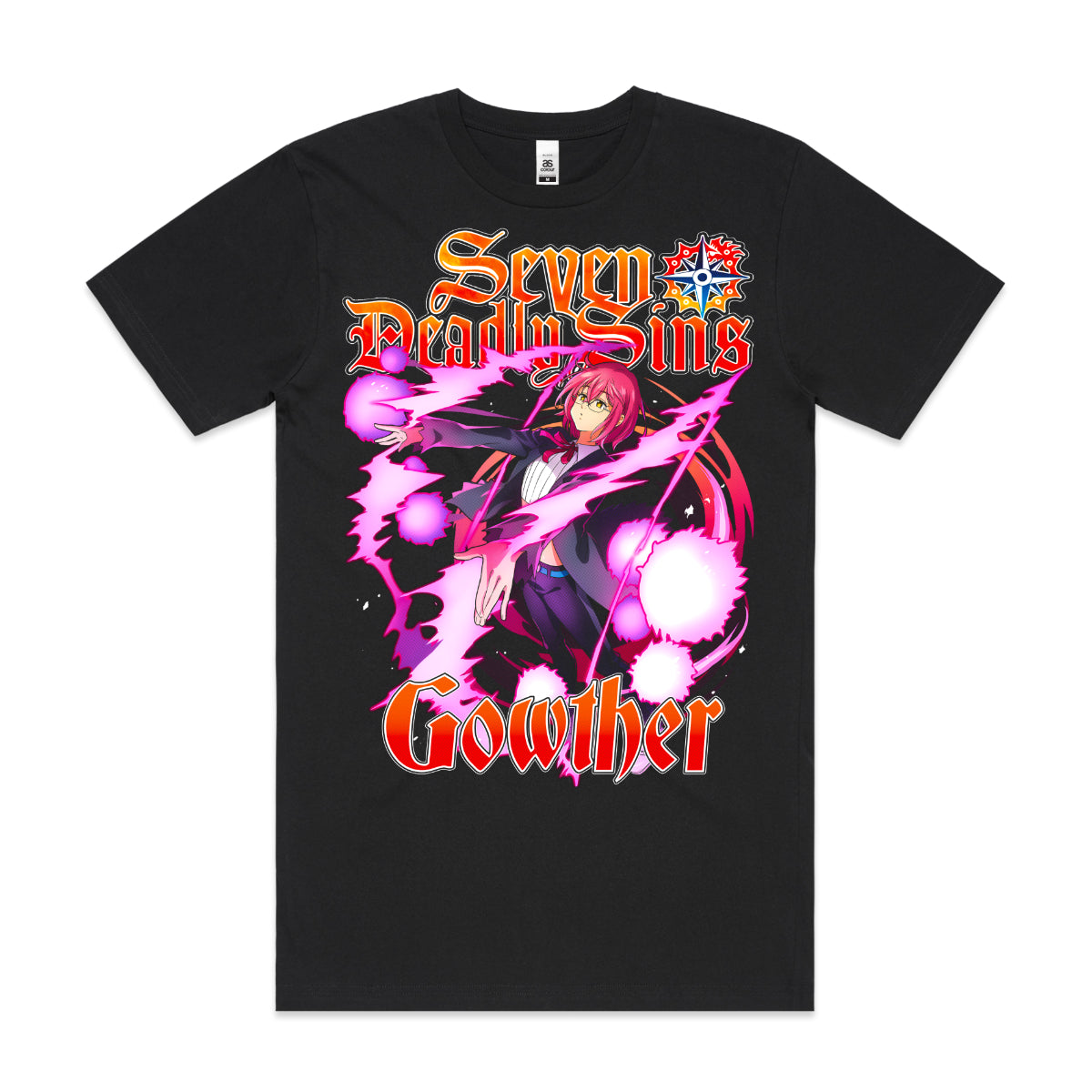 Seven Deadly Sins V3 T-shirt Japanese Anime Tee