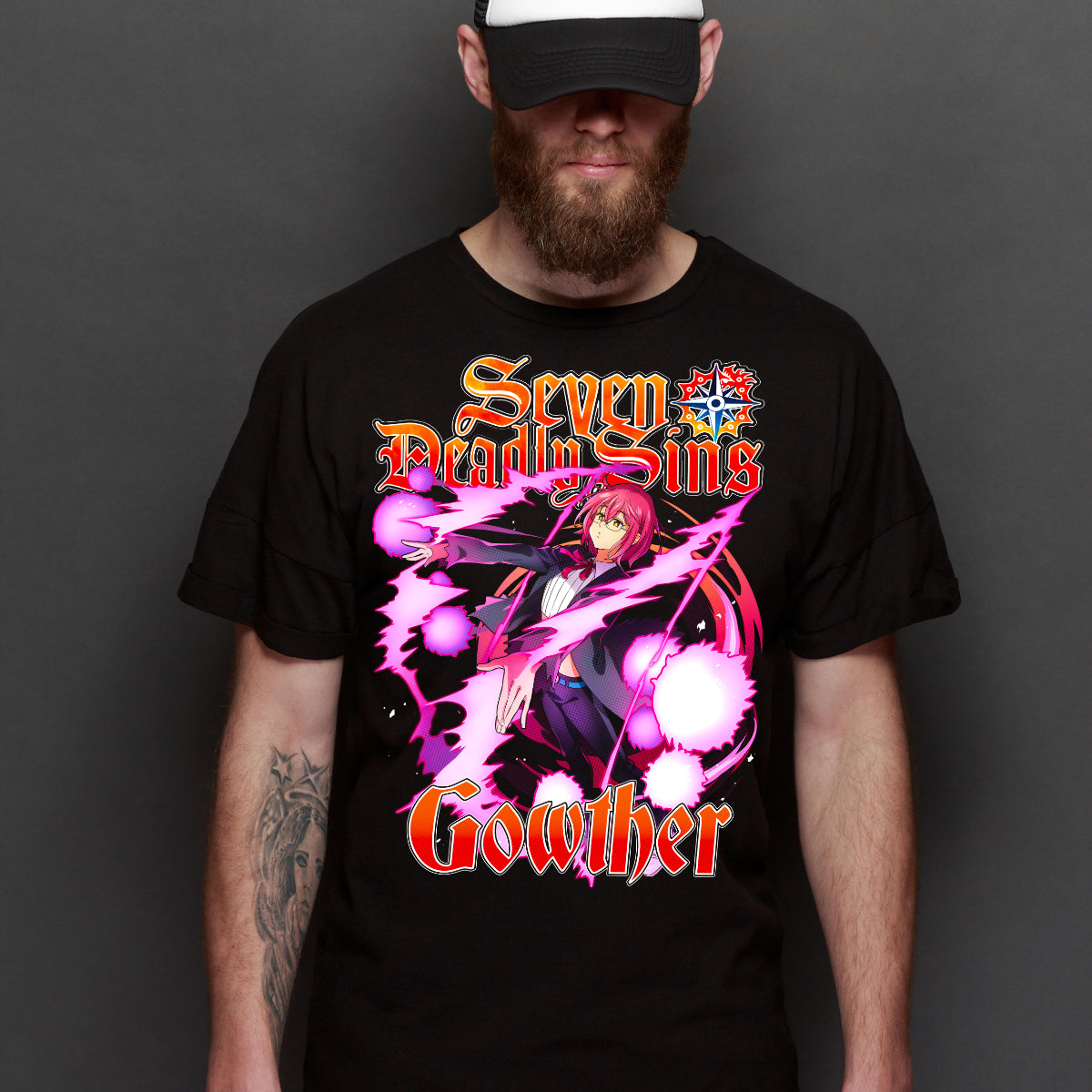 Seven Deadly Sins V3 T-shirt Japanese Anime Tee