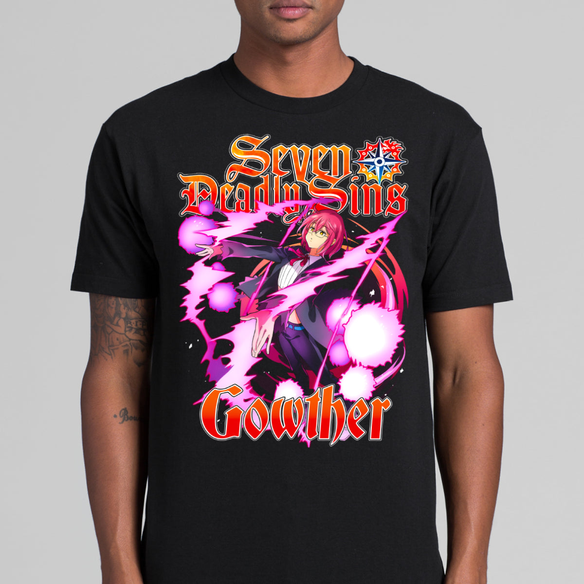Seven Deadly Sins V3 T-shirt Japanese Anime Tee