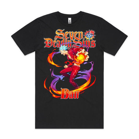 Seven Deadly Sins V4 T-shirt Japanese Anime Tee