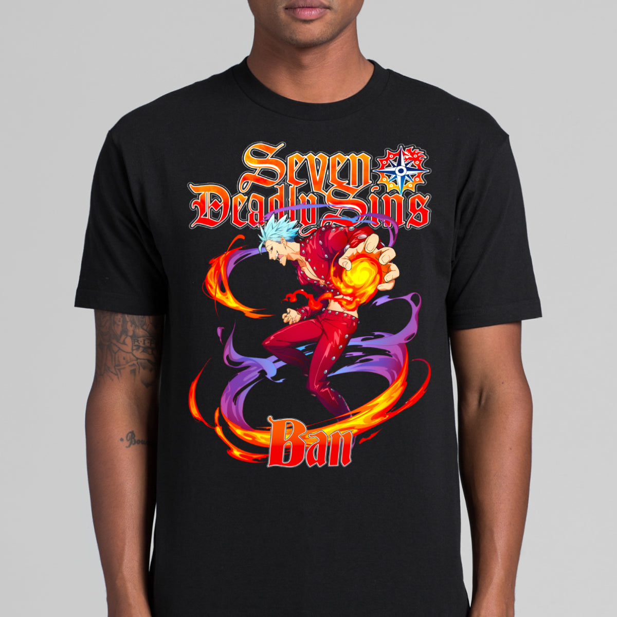 Seven Deadly Sins V4 T-shirt Japanese Anime Tee