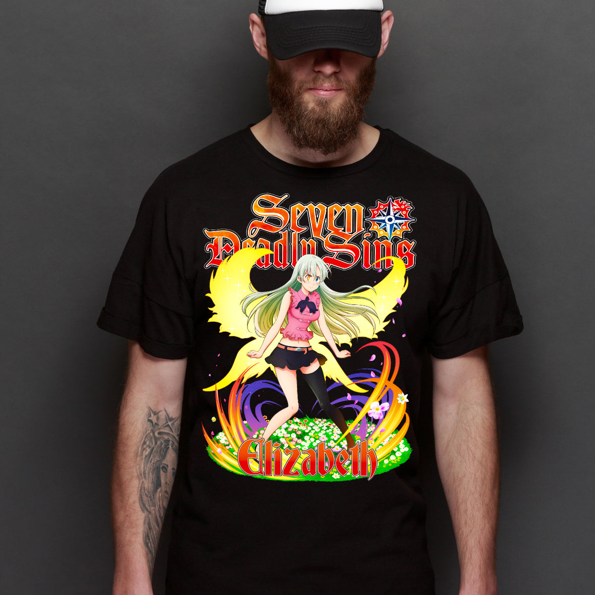 Seven Deadly Sins V5 T-shirt Japanese Anime Tee