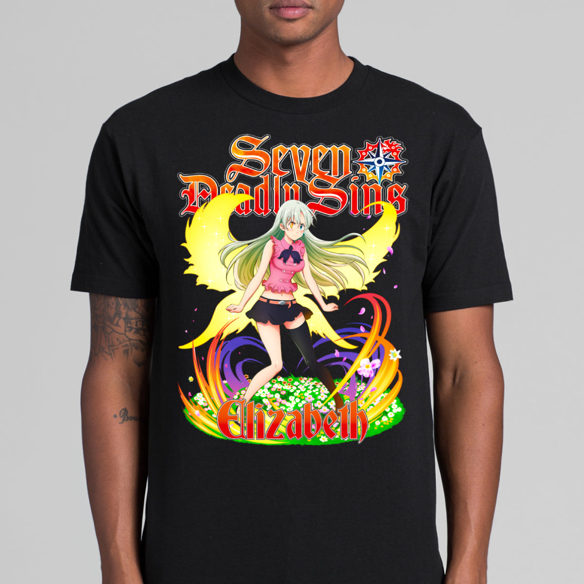 Seven Deadly Sins V5 T-shirt Japanese Anime Tee