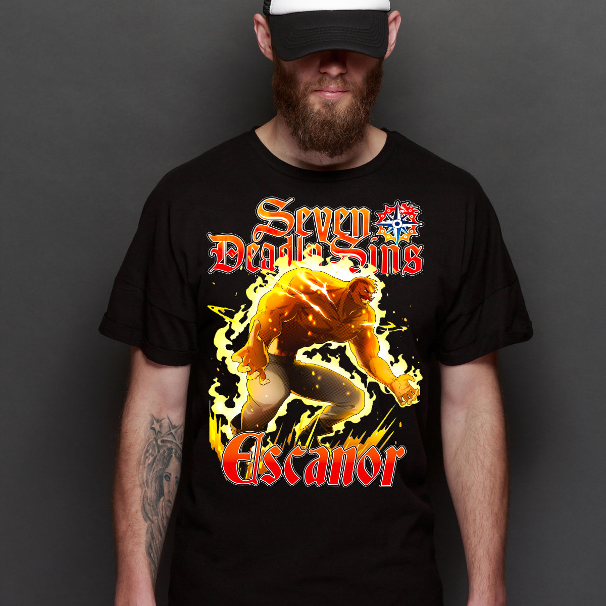 Seven Deadly Sins Escanor Pride V2 T-shirt Japanese Anime Tee