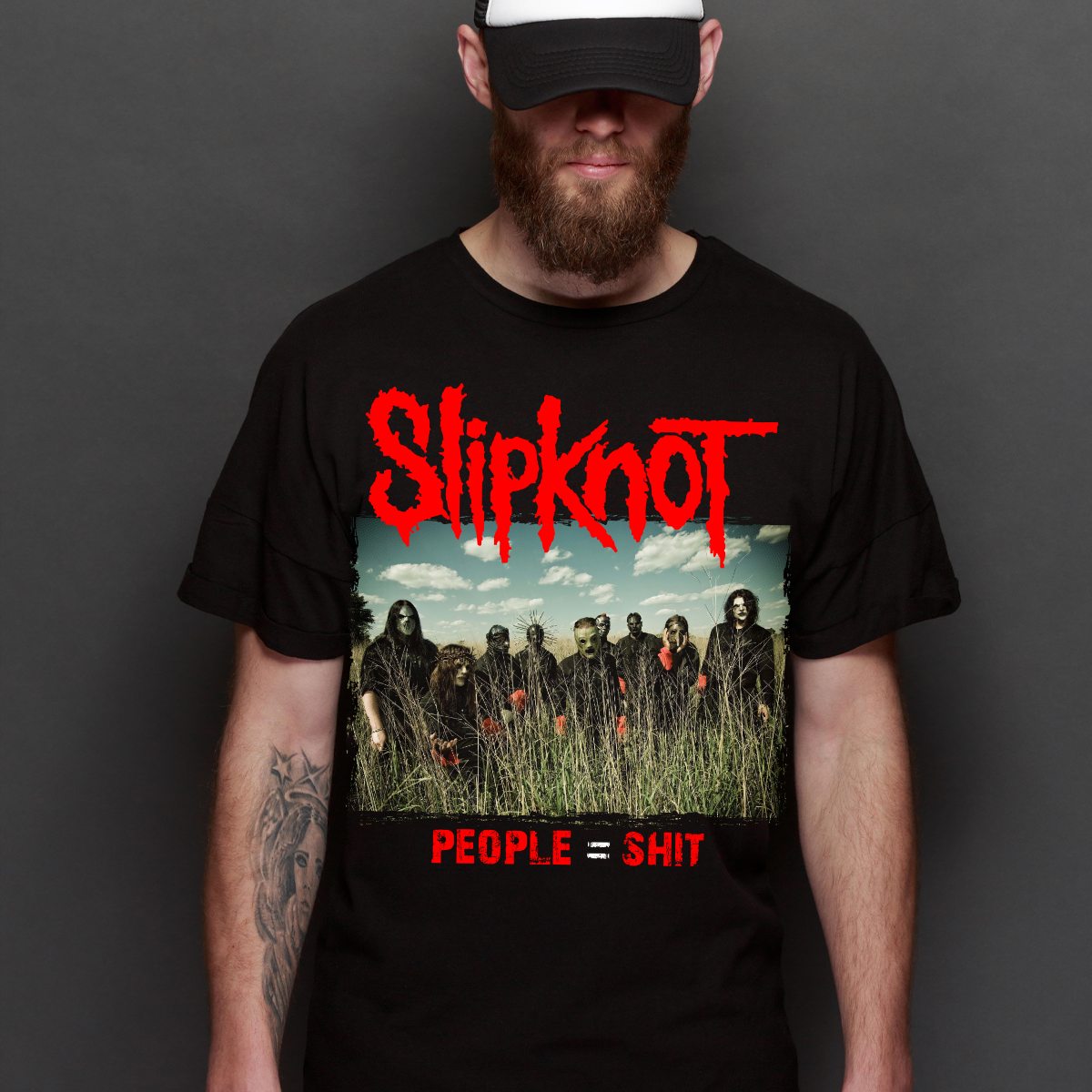 Slipknot V4 T-Shirt Band Family Tee Music Heavy Metal