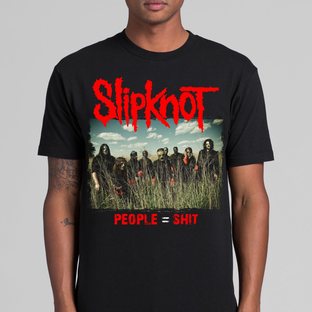 Slipknot V4 T-Shirt Band Family Tee Music Heavy Metal