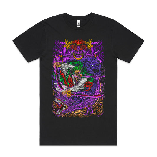 One Piece Roronoa Zoro V4 T-Shirt Japanese Anime Tee